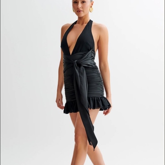 Meshki mini chiffon dress - Picture 4 of 6